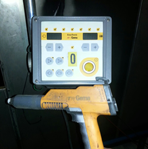 Gema EasyTronic Booth Mount Gun with Controller